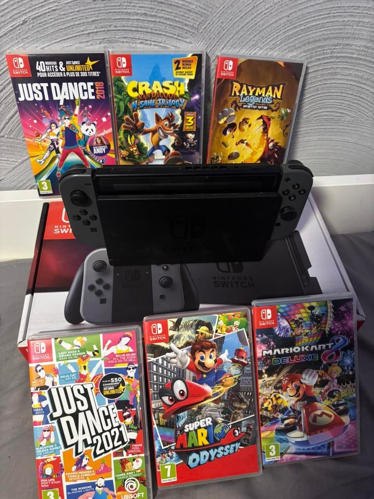 Echange switch avec full accessoire contre ps5, Enlèvement ou Envoi, Comme neuf