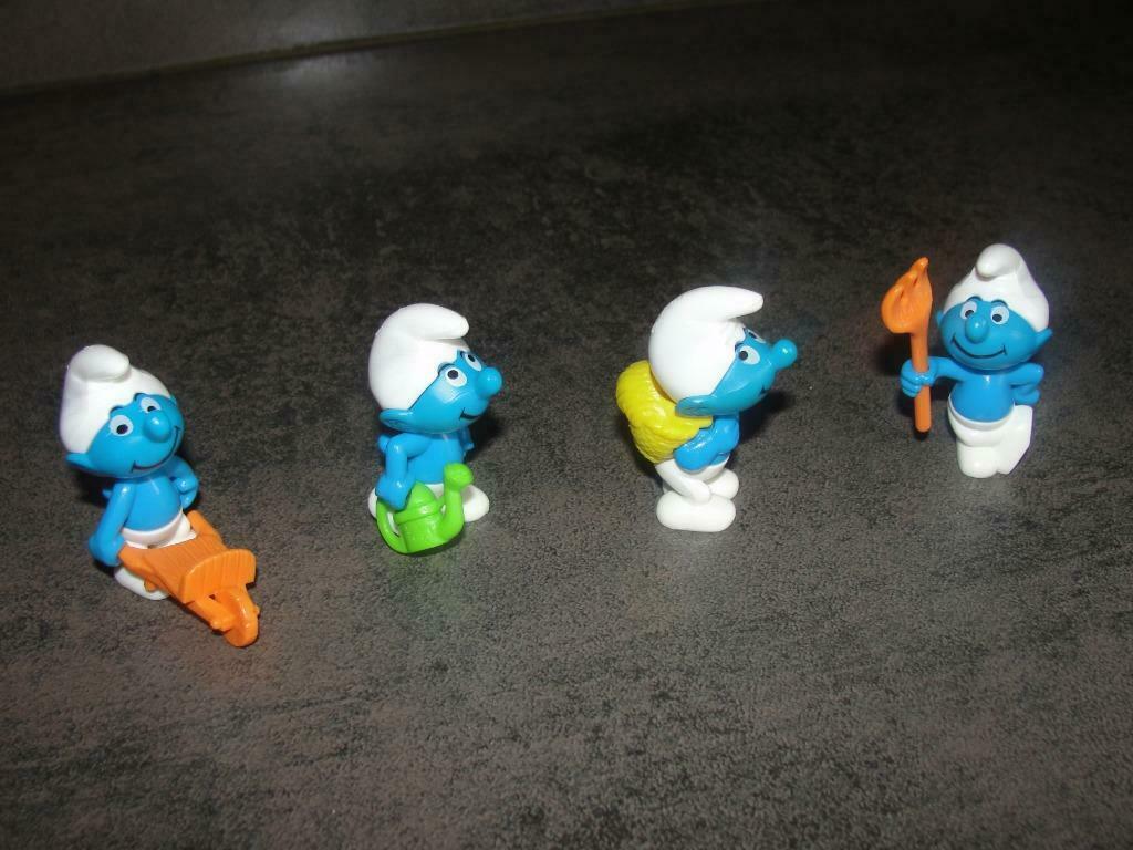 1996 Kinder Surprise Smurfenset.(6 stuks met vellen papier), Ophalen of Verzenden, Nieuw, K-nummers