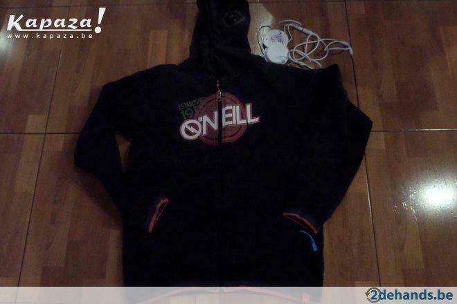 O'Neill gilet met kap en oortjes, Ophalen of Verzenden, Gebruikt, Jongen of Meisje, Trui of Vest