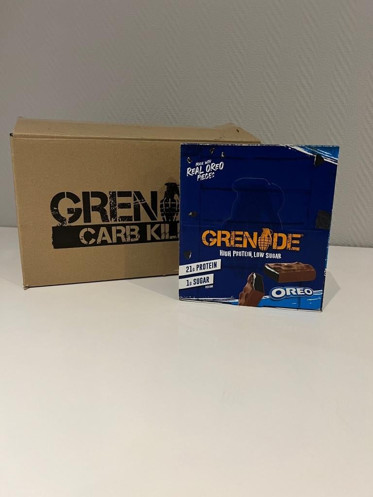 Barre protéinée Grenade Oreo, barre de fitness Killa, Divers, Enlèvement ou Envoi