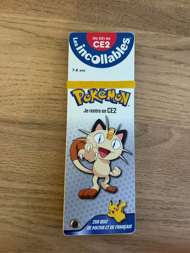 Les incollables Pokemon 2-3ème primaire, Enlèvement