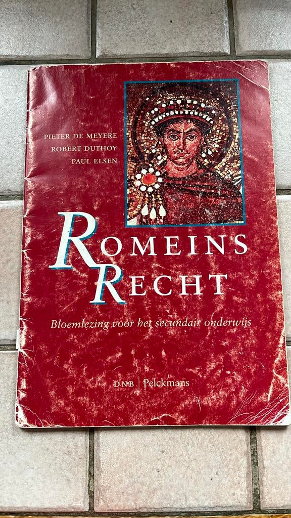 P. De Meyere - Romeins Recht , Leerlingenboek, Boeken, P. De Meyere, Ophalen, Gelezen, Latijn