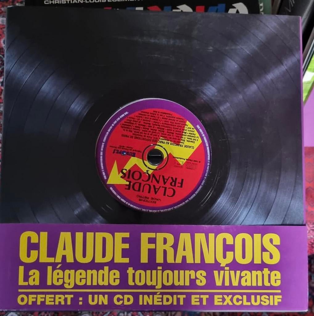 Claude François: een zeldzaam boek en cd, Ophalen of Verzenden, Zo goed als nieuw
