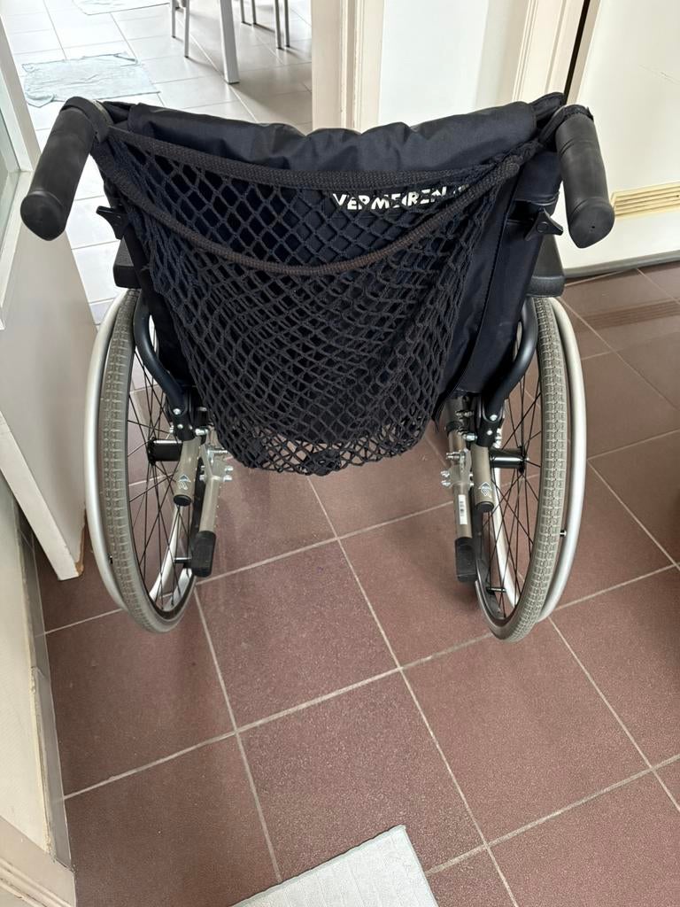 Rolstoel van het mee vermeiren, Ophalen, Inklapbaar, Nieuw, Duwrolstoel