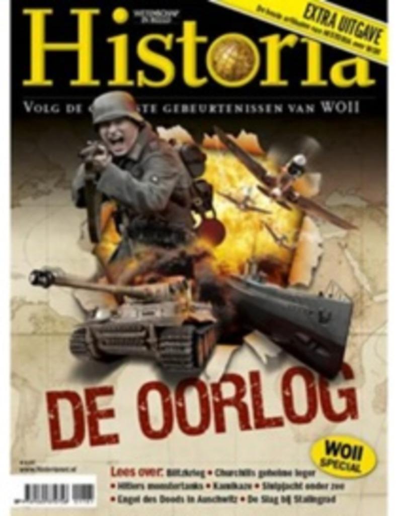 Magazine Historia: De Oorlog: WOII Special, 113Pag's, foto's, Enlèvement ou Envoi, HISTORIA, Deuxième Guerre mondiale, Général