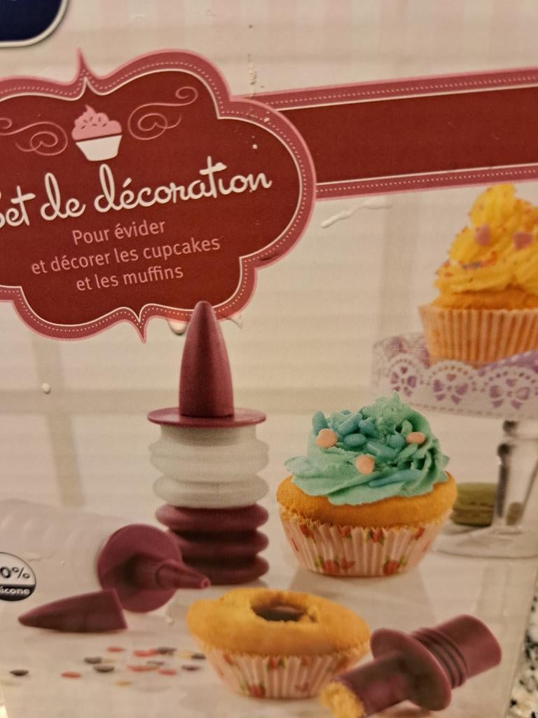 Knijpflesjes, Enlèvement, Neuf, Cupcakes, Décoration