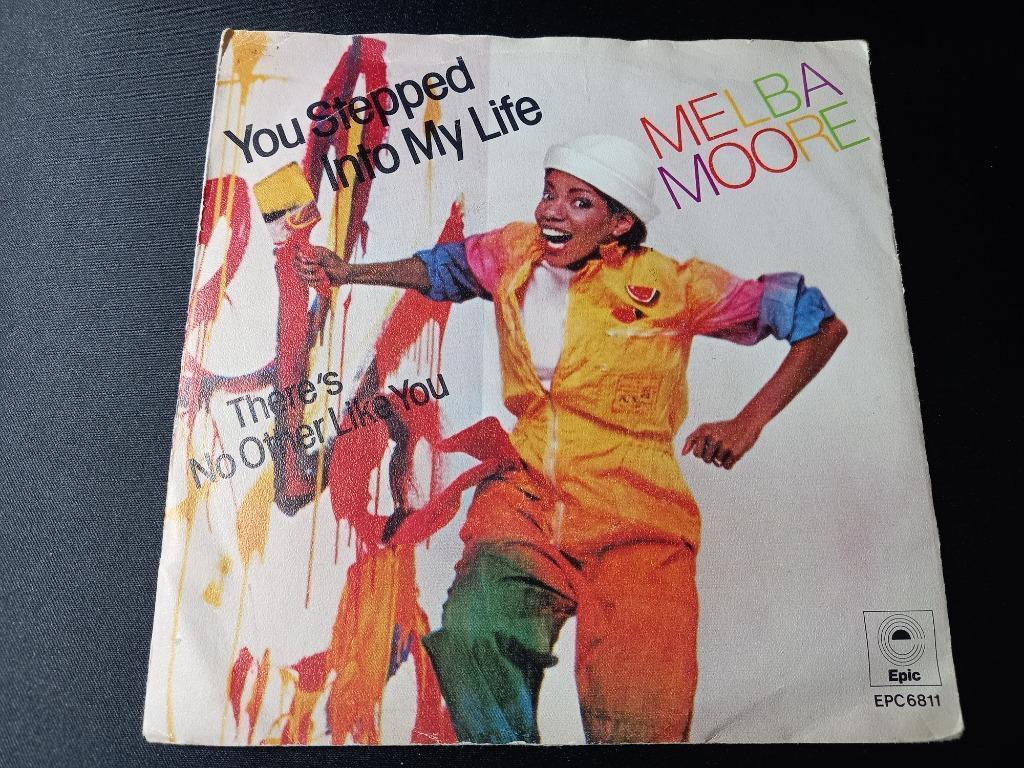 Melba Moore – You Stepped Into My Life ' 7 = Mint, Cd's en Dvd's, 7 inch, Single, Ophalen of Verzenden, Zo goed als nieuw