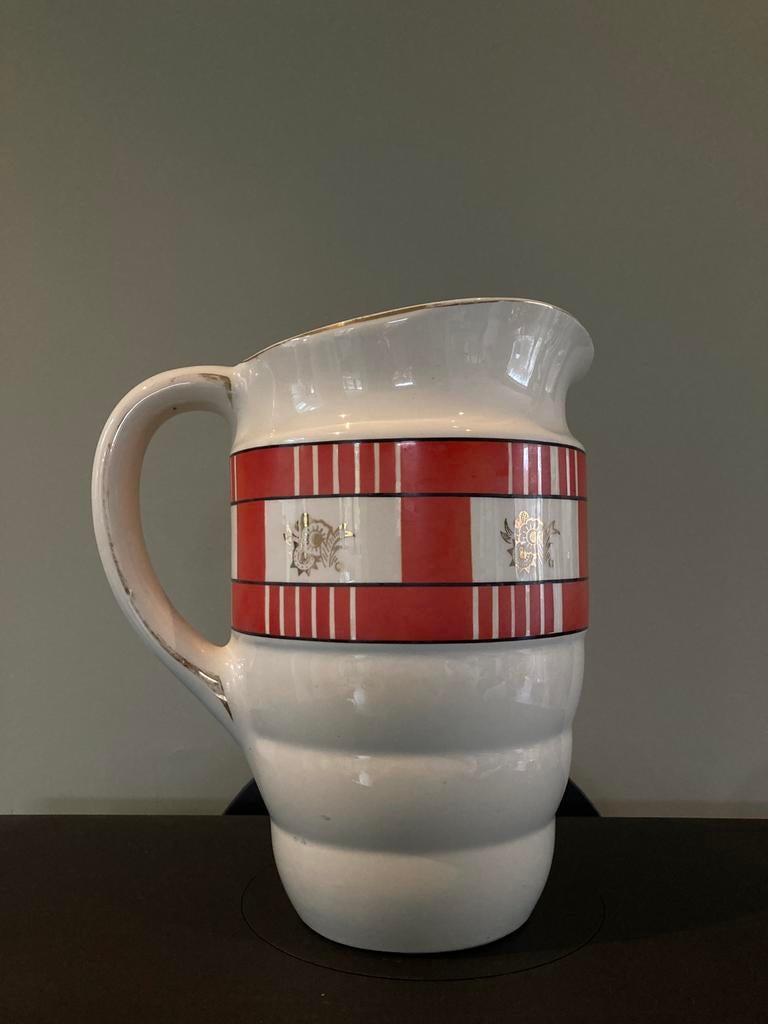 Art Deco lampetkan Boch Frères Keramis, Huis en Inrichting, Ophalen, Zo goed als nieuw, Overige materialen, Overige typen