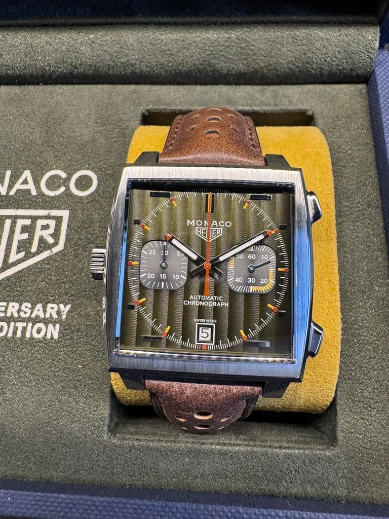 Montre Tag Heuer Monaco 50th Anniversary édition limitée, Enlèvement ou Envoi, Neuf
