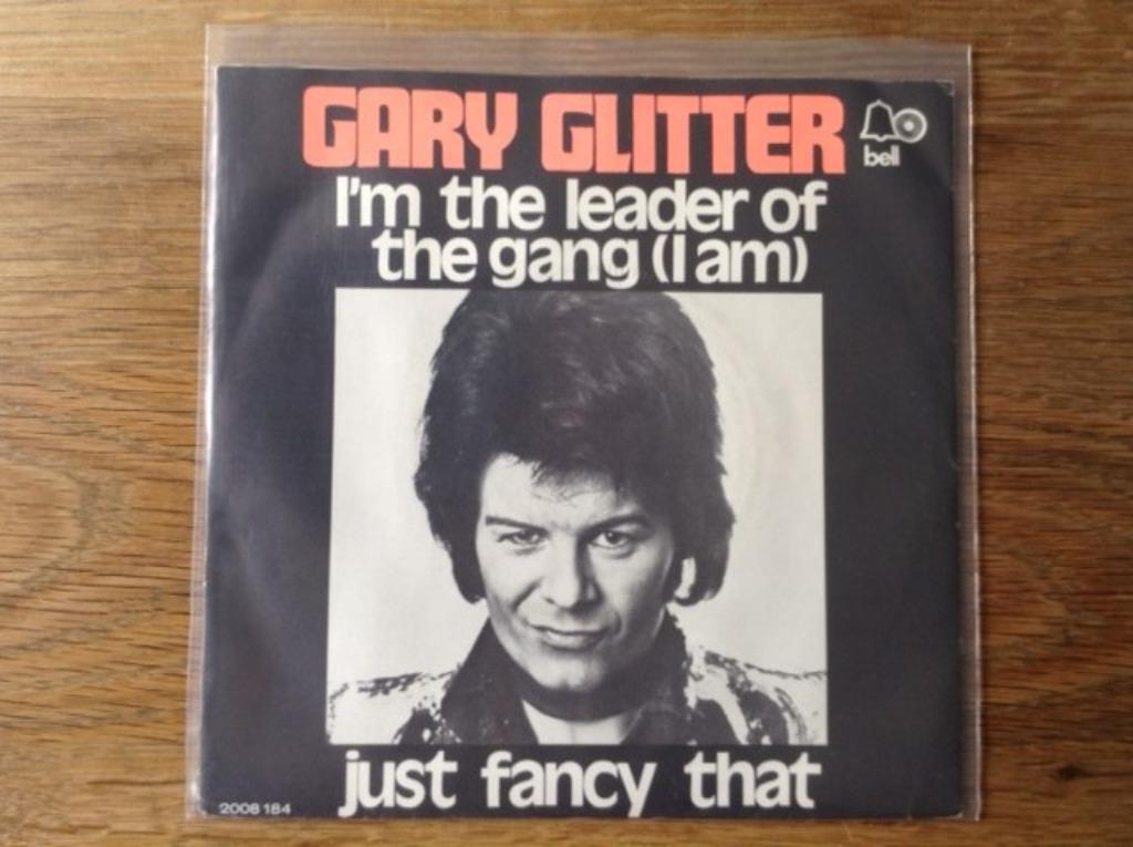 single gary glitter, Ophalen of Verzenden, 7 inch, Rock en Metal, Single