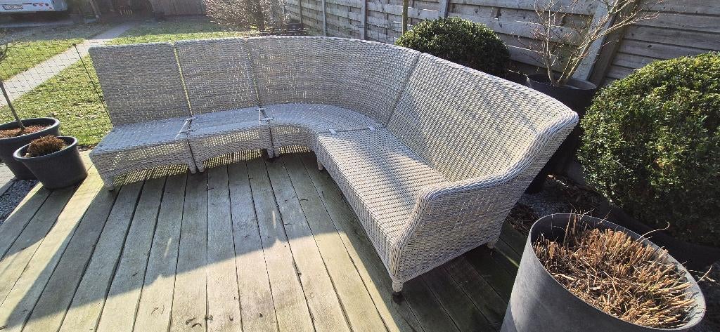 Lounge, Tuin en Terras, Ophalen, Gebruikt, Loungeset, Wicker