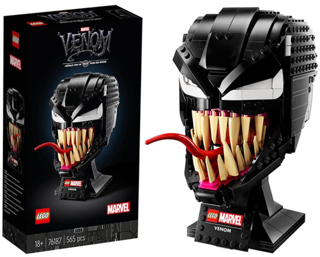 Lego Marvel 76187 Venom's helm, Kinderen en Baby's, Speelgoed | Duplo en Lego, Nieuw, Lego, Complete set, Ophalen of Verzenden