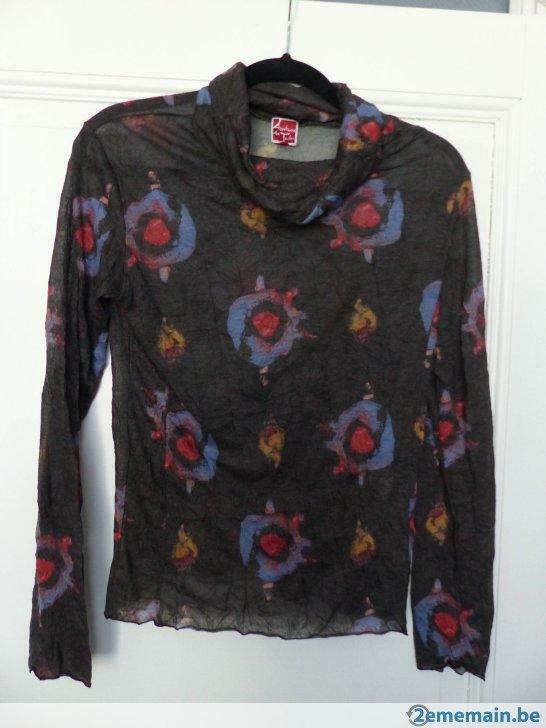 t-shirt manches longues aventures des toiles taille 38, Taille 38/40 (M), Enlèvement ou Envoi, Manches longues, Porté