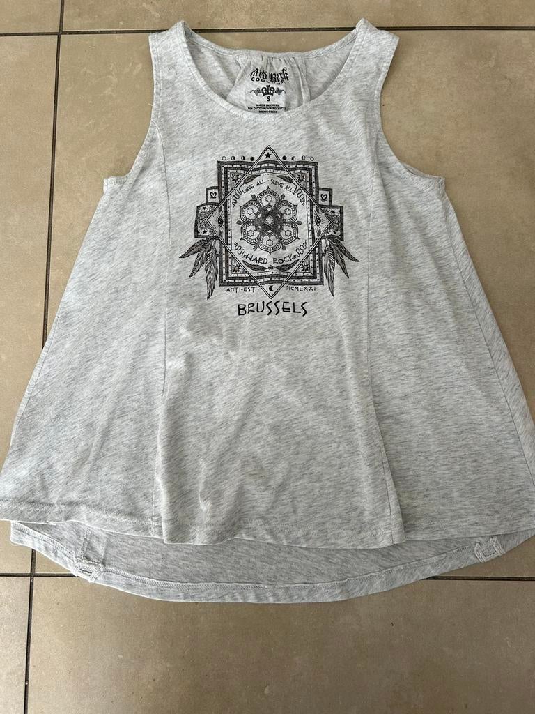 Hard Rock t-shirt maat S, Kleding | Dames, T-shirts, Nieuw, Ophalen of Verzenden, Grijs, Hard Rock