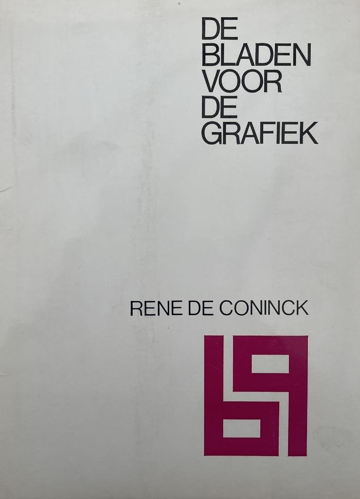 De bladen voor de grafiek Rene De Coninck, Boeken, Kunst en Cultuur | Fotografie en Design, Ophalen of Verzenden