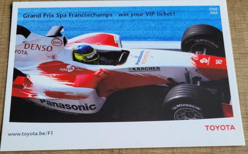 Postkaart/ reclamekaart: Grand Prix Spa Francorchamps, Enlèvement ou Envoi, Comme neuf, ForTwo