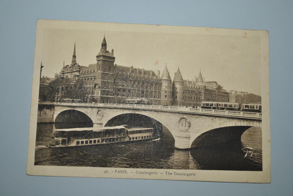 France Carte postale Paris/Conciergerie, Envoi, France