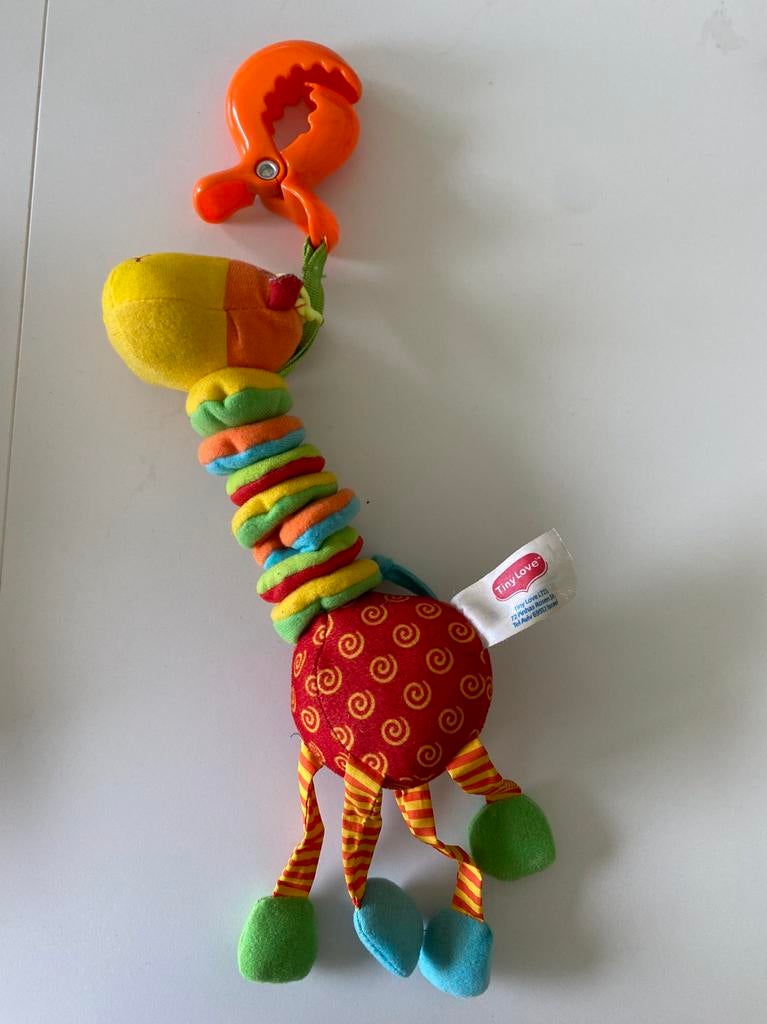 Tinylove trekspeeltje giraf. Amper gebruikt., Ophalen of Verzenden, Zo goed als nieuw