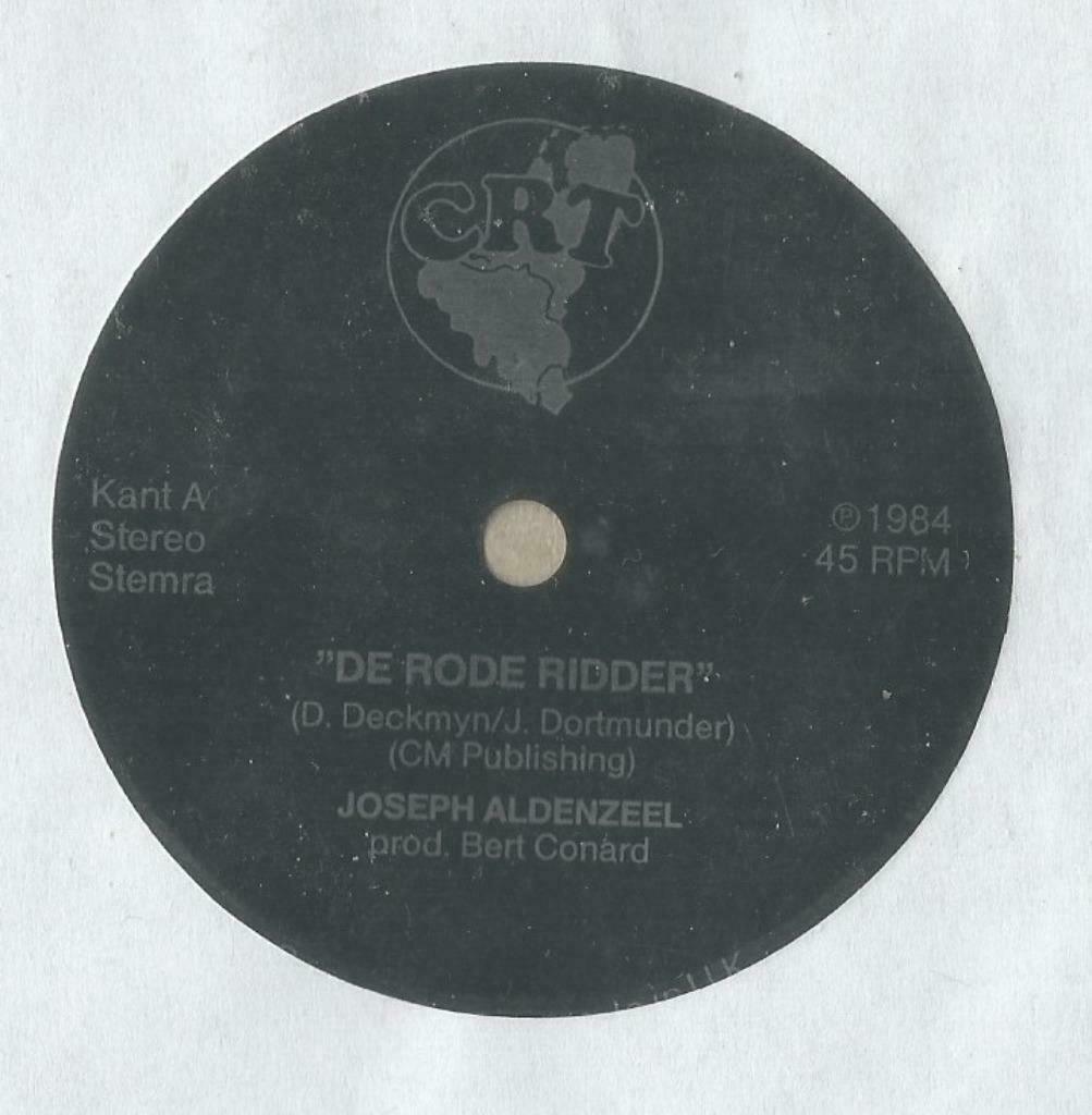 Joseph Aldenzeel – De Rode Ridder – Flexi Single, Cd's en Dvd's, Vinyl Singles, Gebruikt, Single, Nederlandstalig, 7 inch, Ophalen of Verzenden