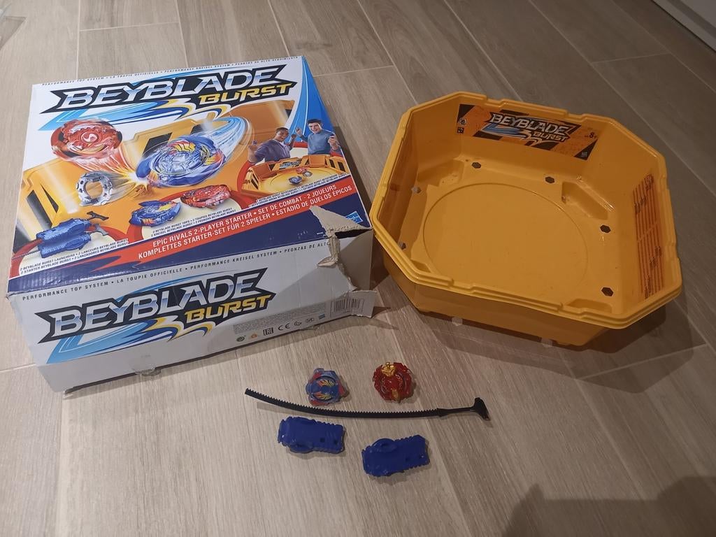 Beyblade burst, Ophalen