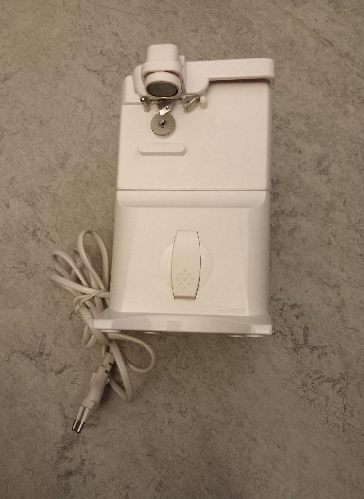 Ouvre-boîtes électrique reglable en hauteur & aiguiseurs, Enlèvement, Comme neuf