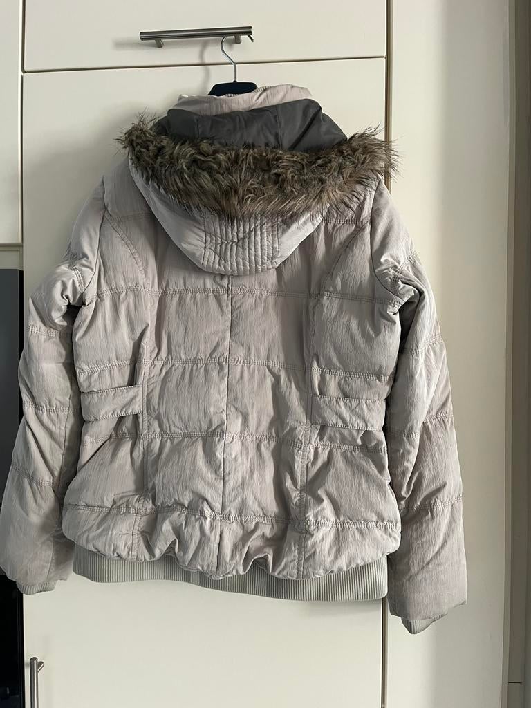 Winterjas, s.Oliver, maat 42, Beige, Maat 42/44 (L), Ophalen of Verzenden, S.Oliver