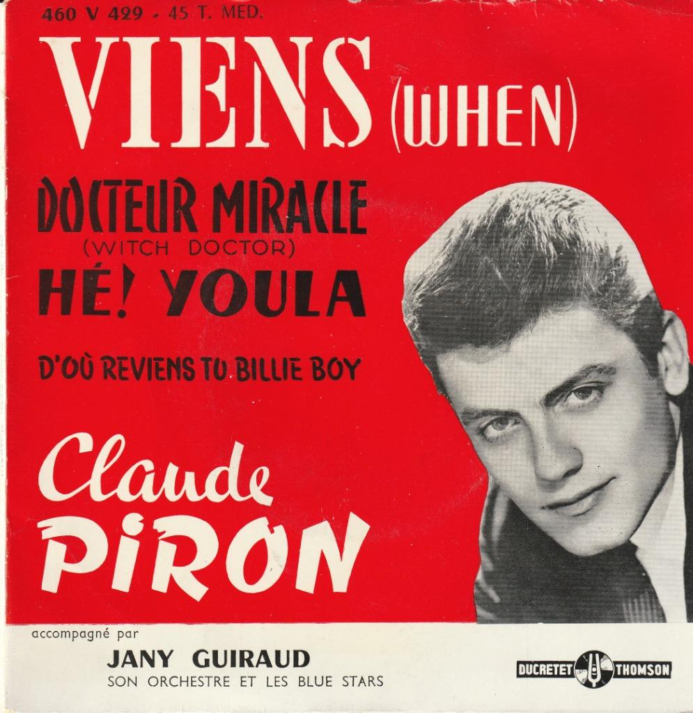 claude piron hé youla popcorn french ep, Soul, Nu Soul ou Neo Soul, Utilisé, 10 pouces, Enlèvement ou Envoi