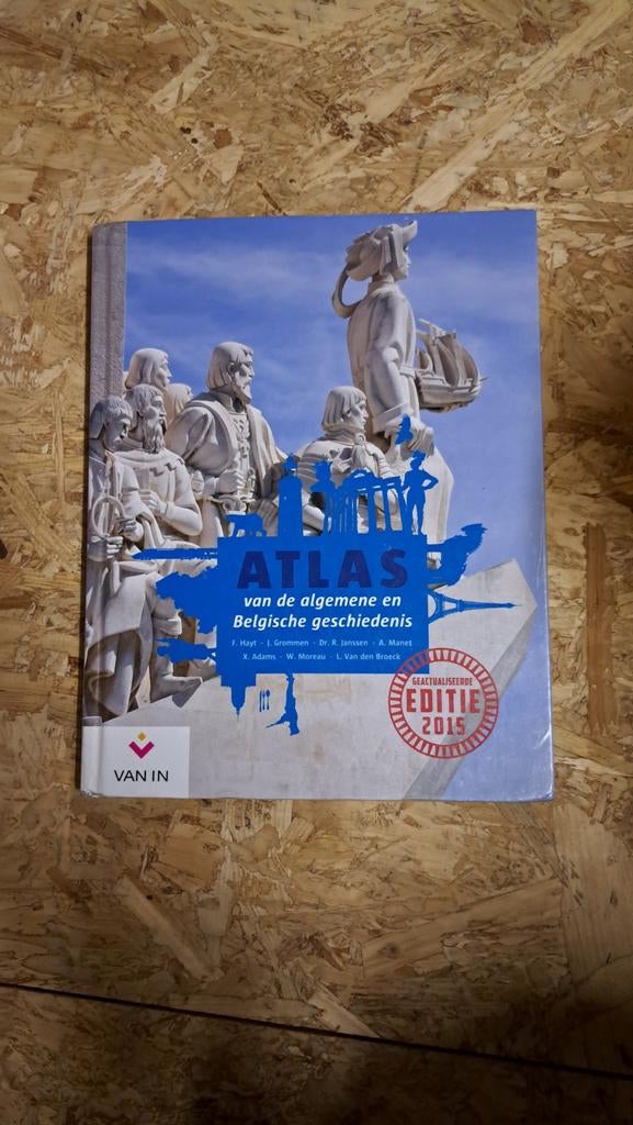 Atlas van de algemene Belgische geschiedenis, Enlèvement ou Envoi, Van In, Utilisé, Autres types