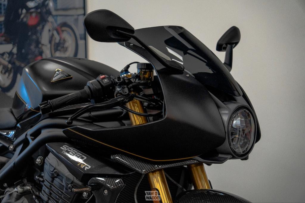 Triumph Speed Triple 1200 RR: Black Edition, Motoren, Motoren | Triumph, Traction Control, Motorrijbewijs A, Bedrijf, 3 cilinders