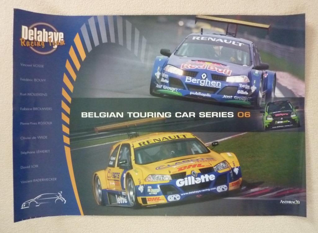 Poster Delahaye Racing Team Renault, Enlèvement ou Envoi, Neuf, Voitures