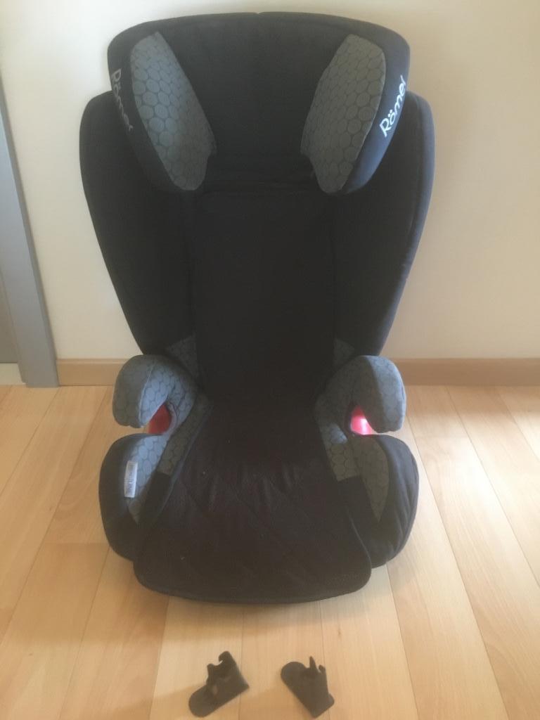 Autostoel Römer kidfix universal + anti-zweet kussen, Ophalen, Romer, Verstelbare rugleuning, 15 t/m 36 kg