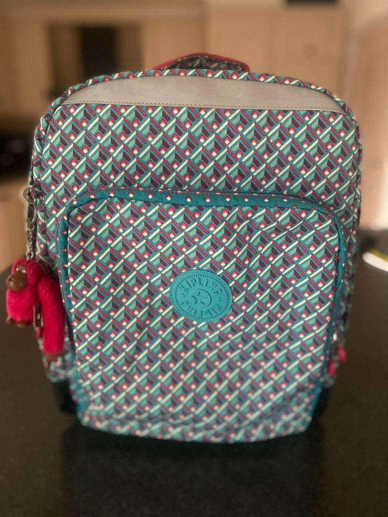 Kipling rugzak College Up / boekentas, Ophalen of Verzenden, Zo goed als nieuw