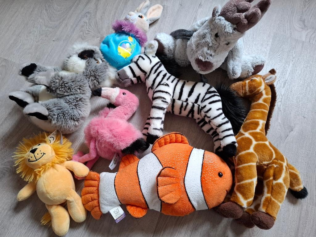 Knuffels dieren, Ophalen of Verzenden, Zo goed als nieuw