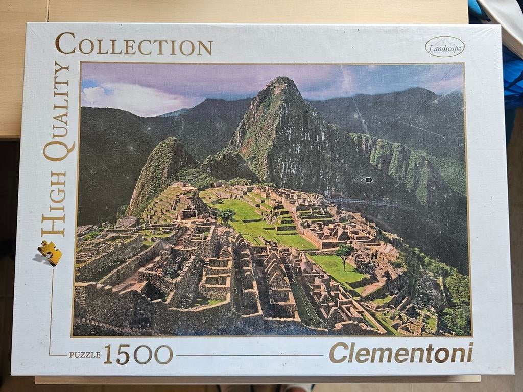 Nieuwe puzzel 1500 stukjes, Clementoni,  Machu Picchu, Ophalen of Verzenden, Zo goed als nieuw