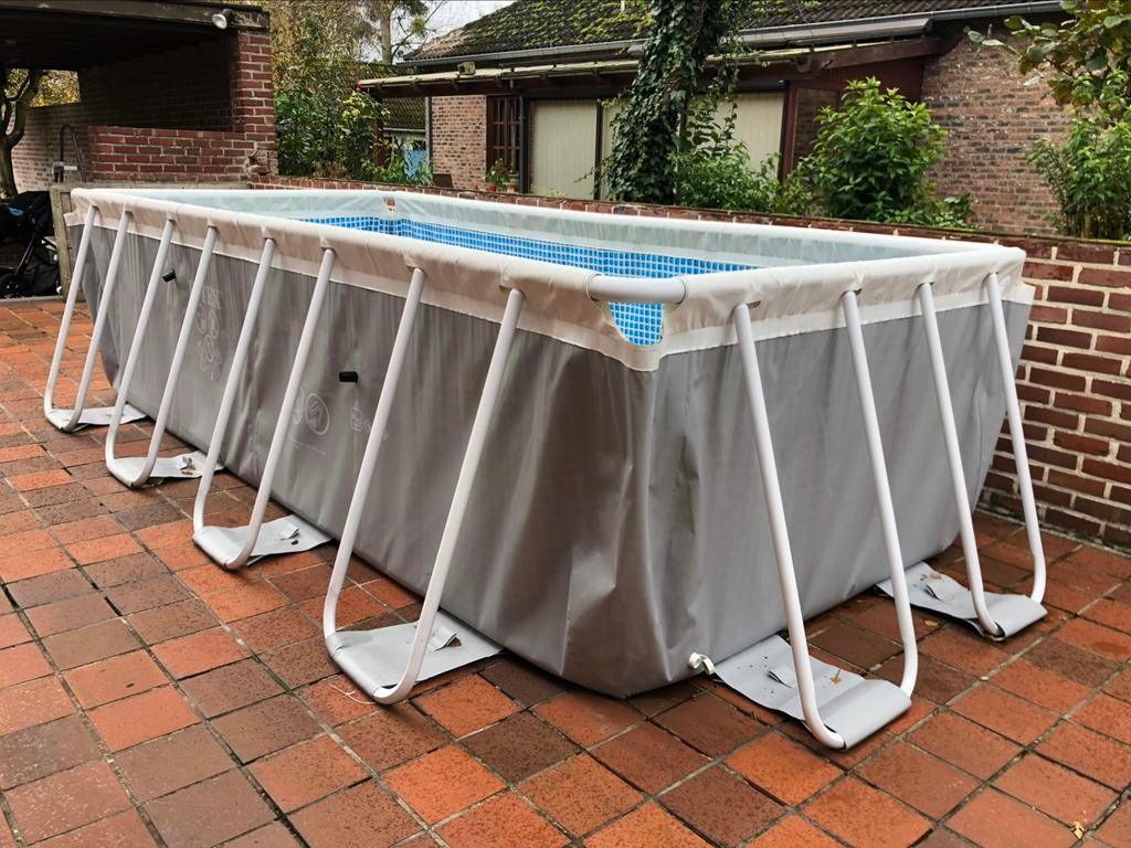 Intex Zwembad 4m x2m x1m (als nieuw), Tuin en Terras, Zwembaden, Ophalen of Verzenden, Zo goed als nieuw