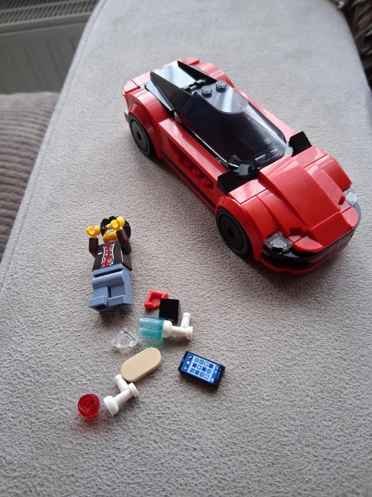 Lego City rode sportwagen 60448, Ophalen of Verzenden, Lego