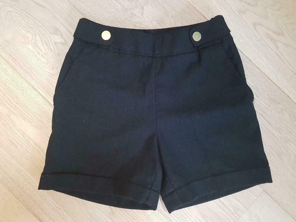 Zwarte, geklede short (maat: 34), Enfants & Bébés, Vêtements enfant | Taille 176, Pantalon, Enlèvement ou Envoi, H&M, Utilisé