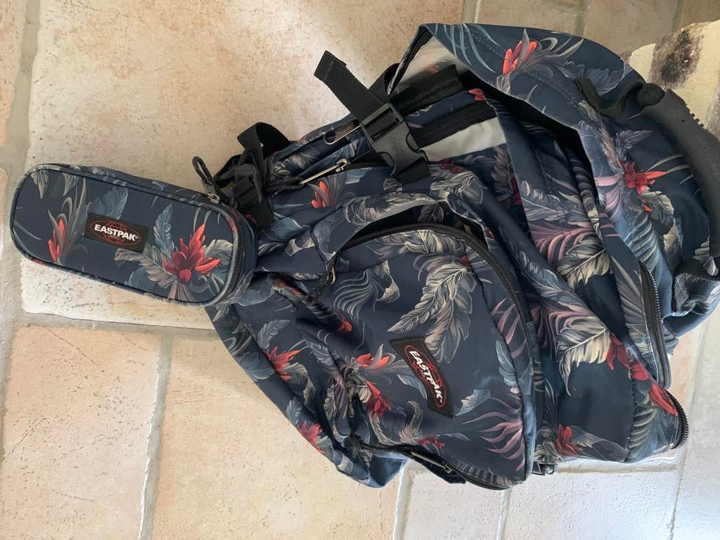 Eastpak rugzak met pennenzak, Ophalen, Zo goed als nieuw, Overige kleuren, Rugtas