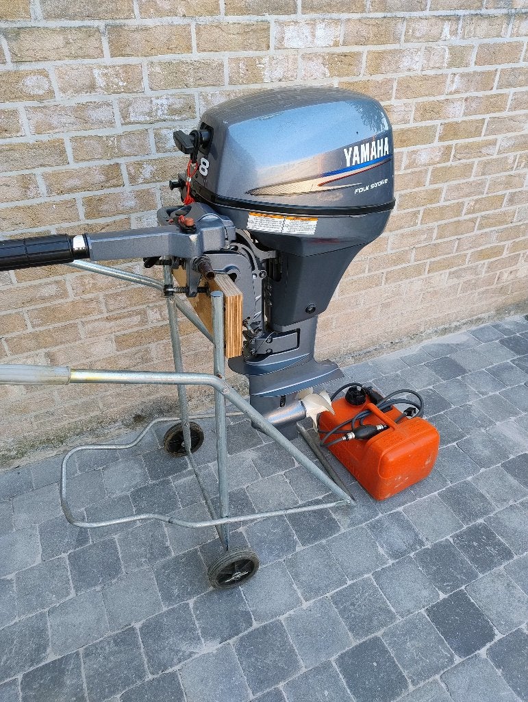 Yamaha 8pk 4takt, Ophalen, Gebruikt, 5 tot 10 pk, Viertaktmotor