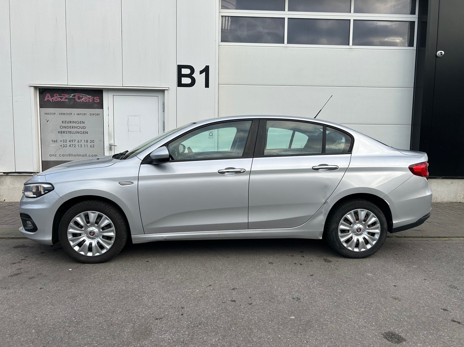 Fiat Tipo 1.4i / Airco / Navi / Bluetooth / Parkeersensoren, Autos, Fiat, Argent ou Gris, Achat, Euro 6, Entreprise