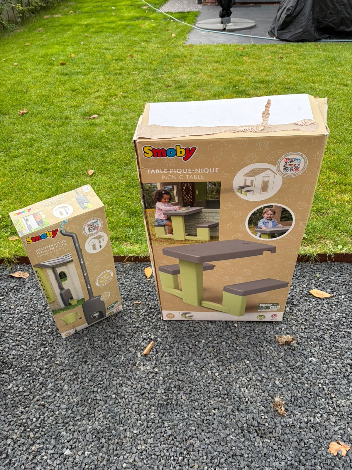 2 accesoires voor een Smoby huisje, Ophalen, Zo goed als nieuw