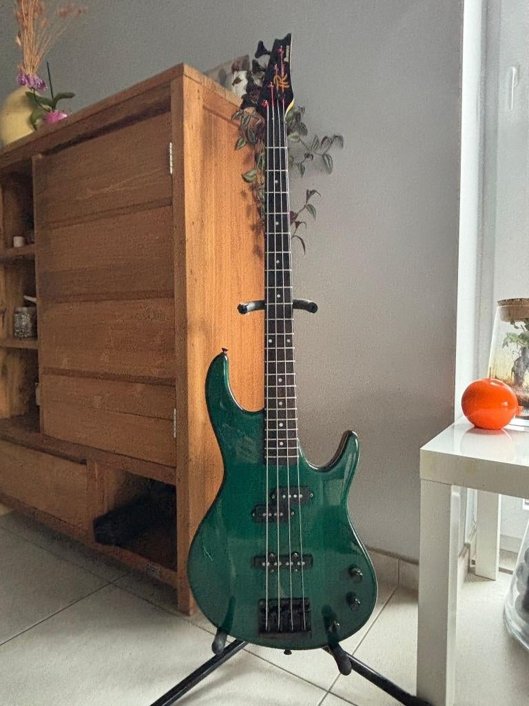 Basse Ibanez - TR Series - Green - 1995 - Bass Green, Enlèvement, Utilisé, Électrique