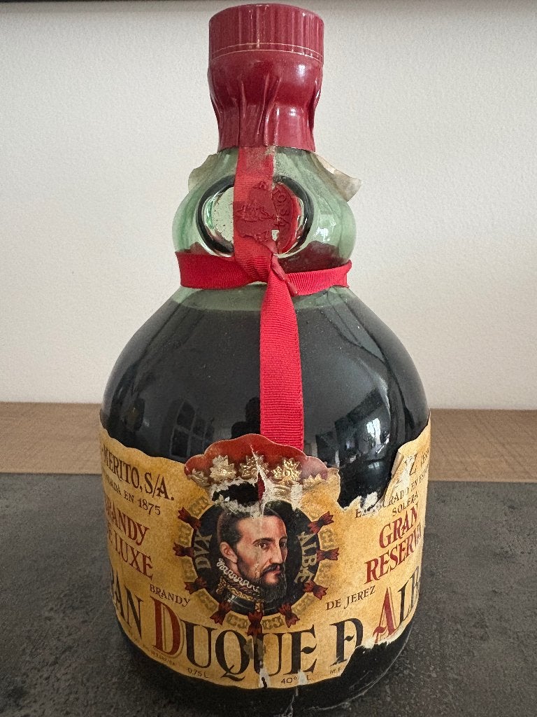 Brandy fles, Verzamelen, Ophalen of Verzenden, Nieuw, Spanje, Overige typen