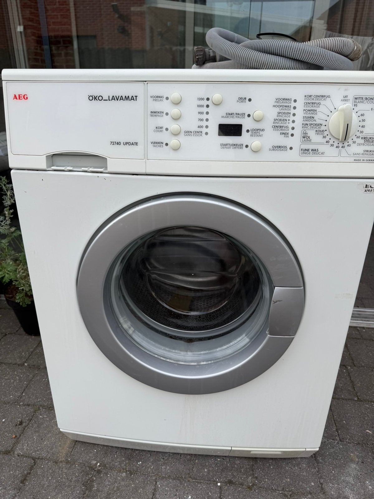 Aeg wasmachine, Elektronische apparatuur, Ophalen, Zo goed als nieuw