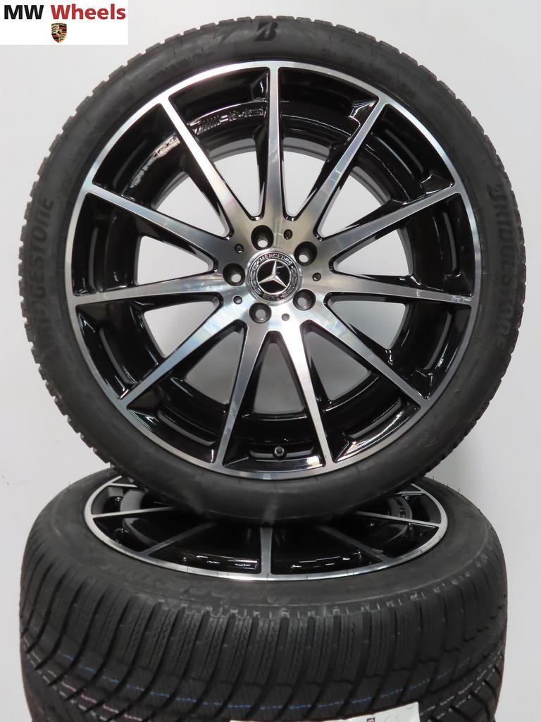 Mercedes EQS V297 AMG 21 inch velgen met winterbanden nieuw, Auto-onderdelen, Gebruikt, -, 265 mm, -
