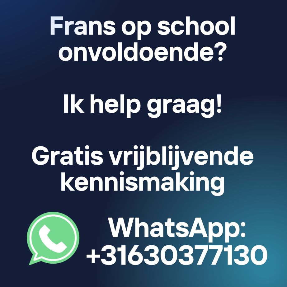Online Betaalbare Bijles FRANS – secundair onderwijs, Services & Professionnels, Cours particuliers, Cours privés & Cours de langue