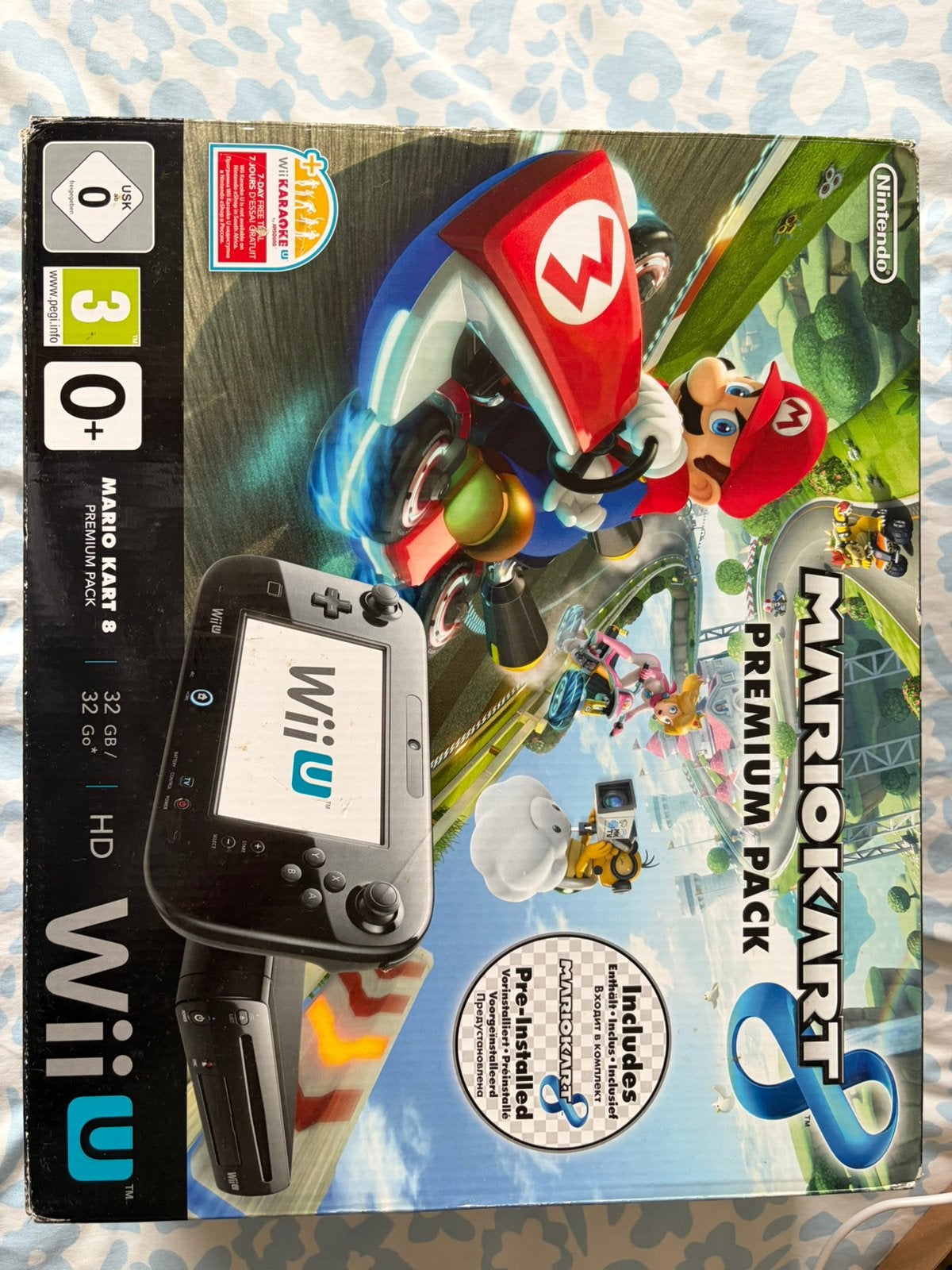 Carte Wii U Mario, Consoles de jeu & Jeux vidéo, Enlèvement ou Envoi, Comme neuf, Avec 1 manette, Avec disque dur