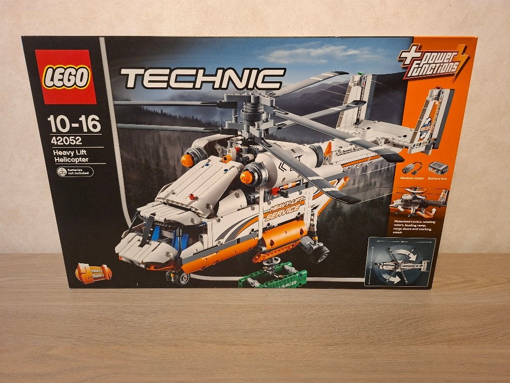 LEGO technic 42052 Heavy Lift Helicopter Nieuw, Neuf, Lego, Ensemble complet, Enlèvement