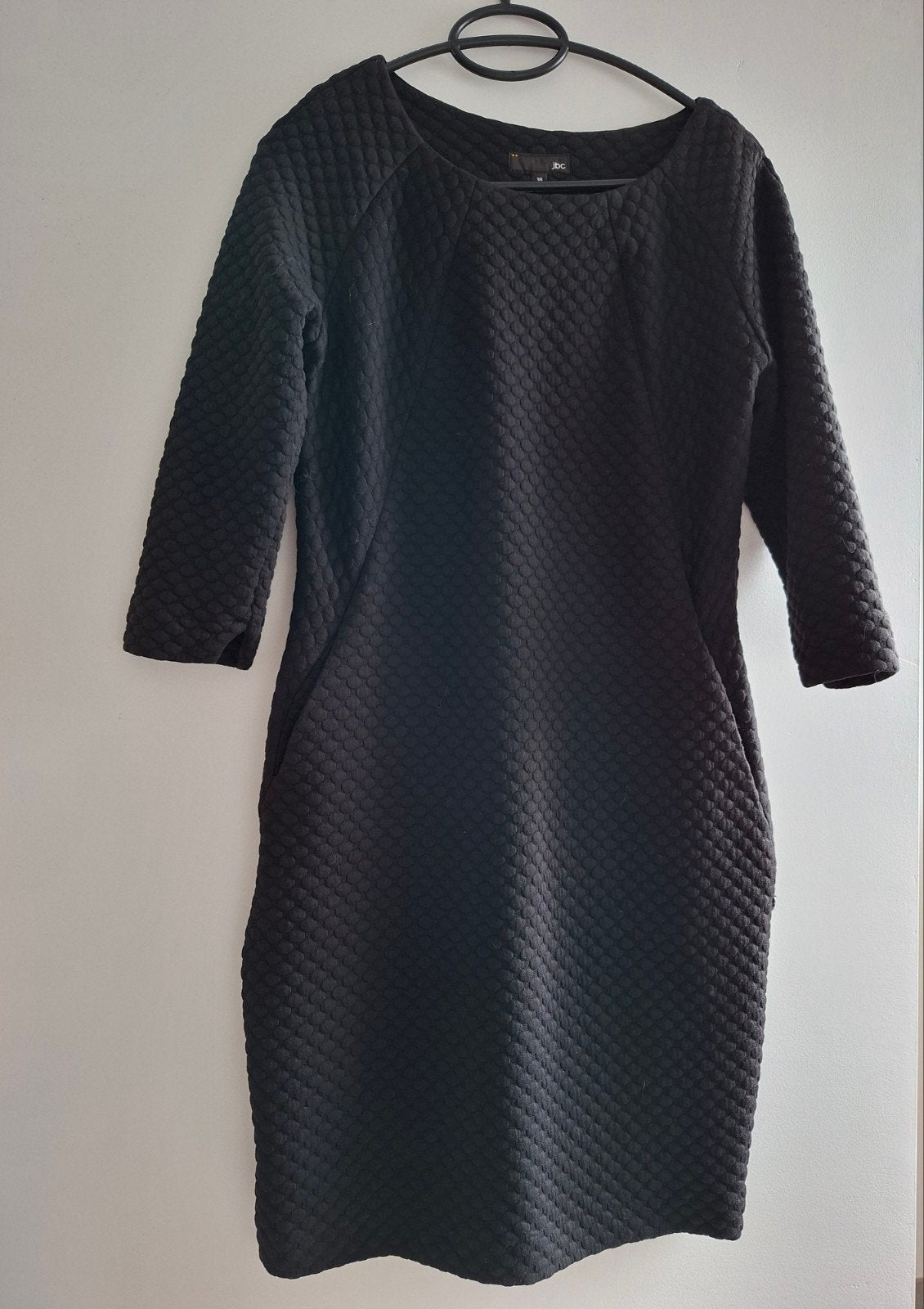 winter kleedje jbc, Zwart, Ophalen of Verzenden, Zo goed als nieuw, Maat 36 (S)