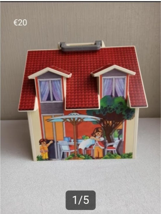 Playmobil  (meeneem)  huis, Ophalen, Zo goed als nieuw, Complete set